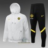 Chelsea Trainingsjack Windrunner-pak 2022-23 Witte - Heren